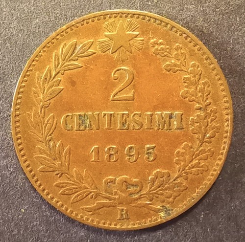Regno centesimi 1895 - 1895, umberto