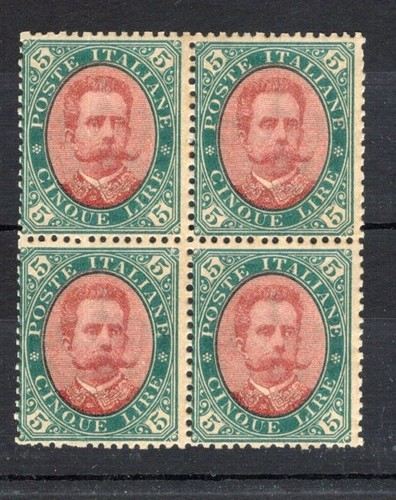 Regno 1889 umberto 5 lire - regno,
