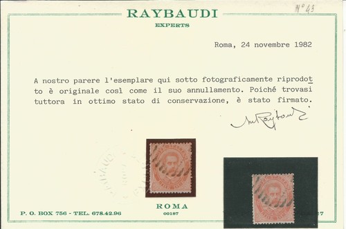 Italia regno 08 1879 - regno, 15.08.1879