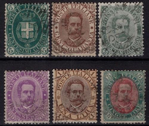 Regno italia 1889 umberto - d'italia,