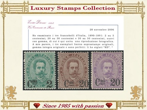 1890 serie umberto i - serie,