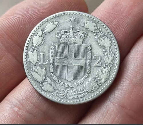 Regno italia moneta lire - d'italia, 2