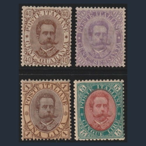 Regno italia 1889 umberto - regno, d'italia