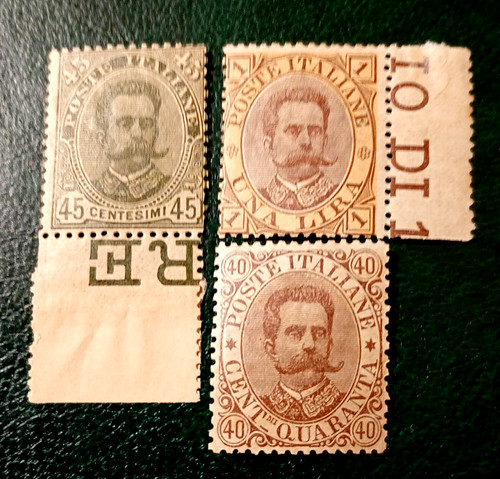 Regno 1889 umberto 3 - 1889, i°