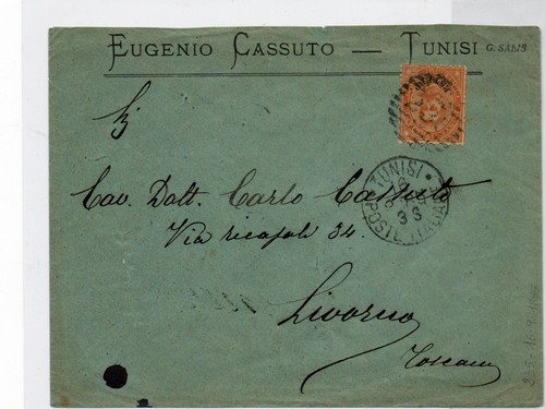 Regno levante 1885 c 20 - regno, c.20