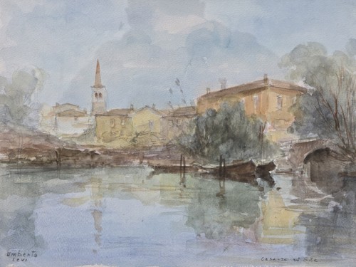 Umberto levi acquerello - levi,
