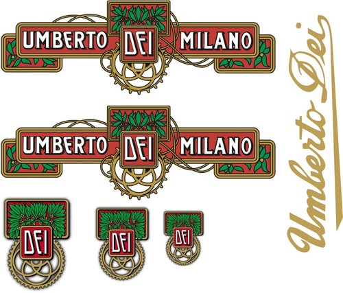 Stickers adesivi umberto dei - stickers,