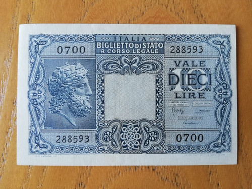 Banconota luogotenenza - -,