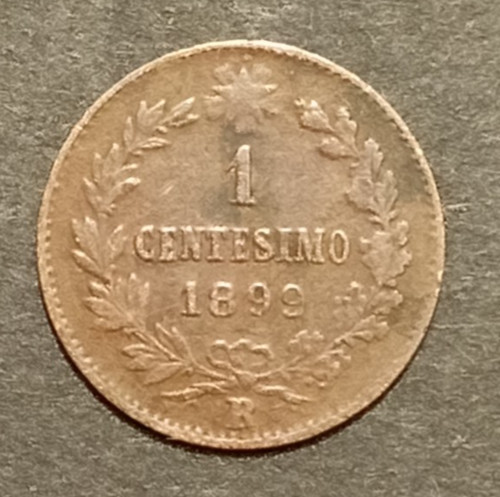 Centesimo lire valore 1899 - 1,