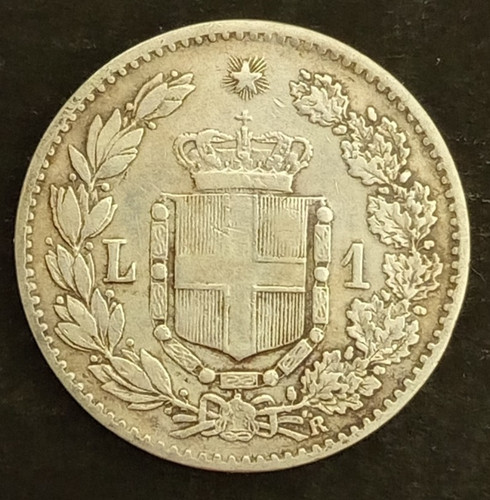 Lira 1886 argento silver - 1886,