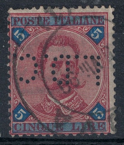 Italia regno 1891 umberto - italia, i