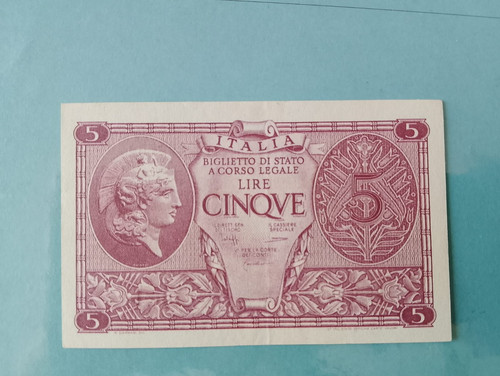 Banconota luogotenenza - banconota, -luogotenenza