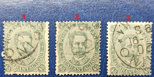 45c regno 1889 effigie - 45c.,