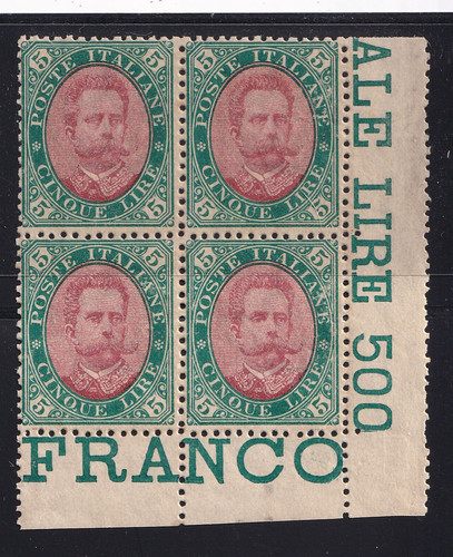 Regno 1889 umberto 49 - regno, n.49